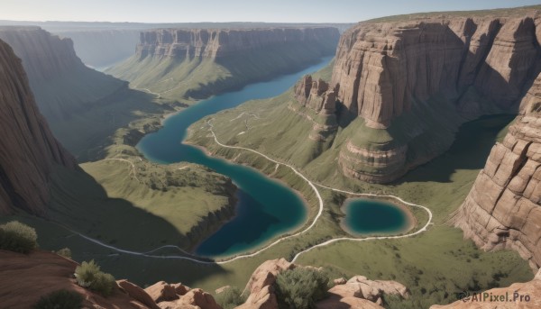 The majestic beauty of a landscape set within a ethereal day