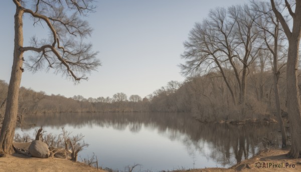 A charming day with a landscape