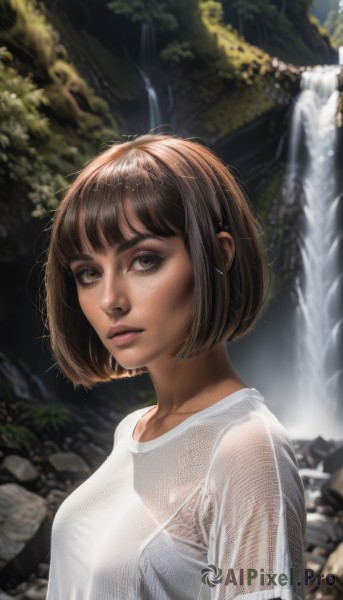 The elegance of a female in a ethereal day