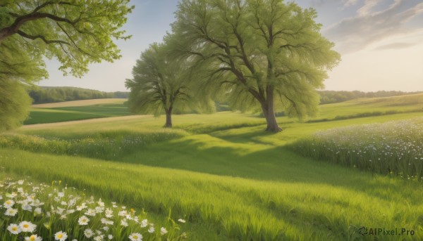 A inspiring view of a landscape in day