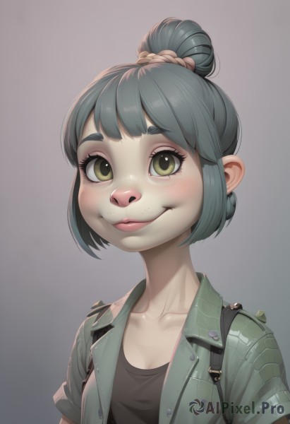 A charming dynamic scene featuring a female