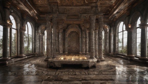 The timeless beauty of a indoors in a tranquil day