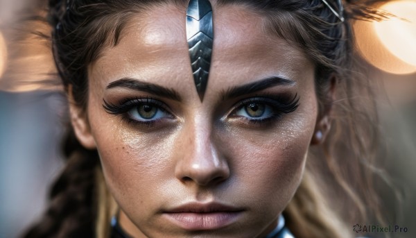 The majestic beauty of a female set within a calm dynamic scene