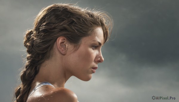 A majestic sunlight featuring a female
