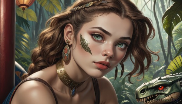 The majestic beauty of a female set within a dynamic day