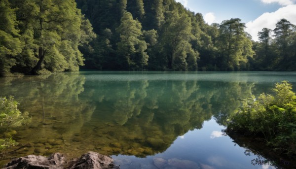 A stunning view of a landscape in day