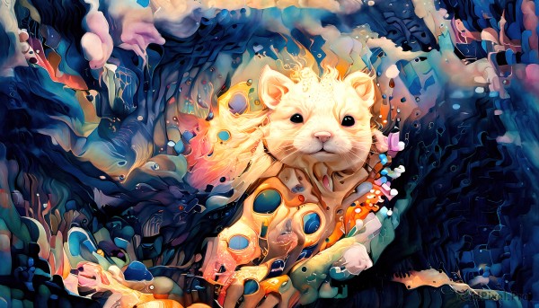 A majestic image of a cat in tree