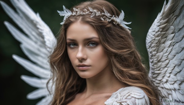 A female amidst a vivid dynamic scene