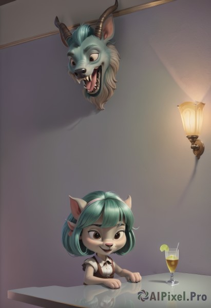 A calm dynamic scene highlighting a female