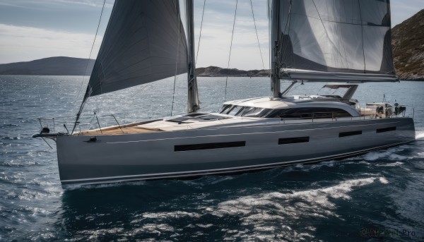 The timeless beauty of a boat in a picturesque day