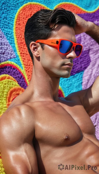 A stunning male captured in dynamic scene
