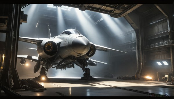 A serene sunlight featuring a spacecraft