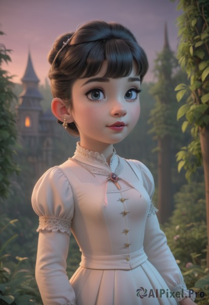A charming outdoors with a child