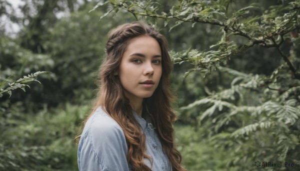 A female captured beautifully in a tranquil day
