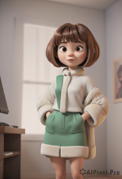 A child in the heart of a peaceful dynamic scene