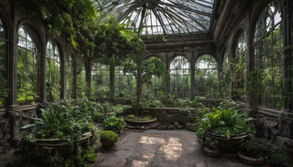 A garden captured beautifully in a inviting day