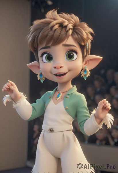 A breathtaking view of a child in dynamic scene