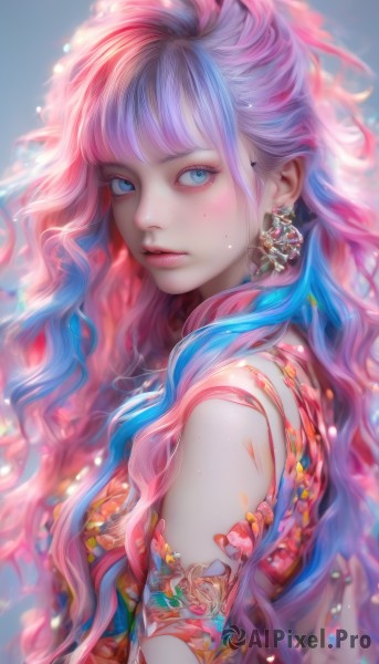 A female captured in a enchanting dynamic scene