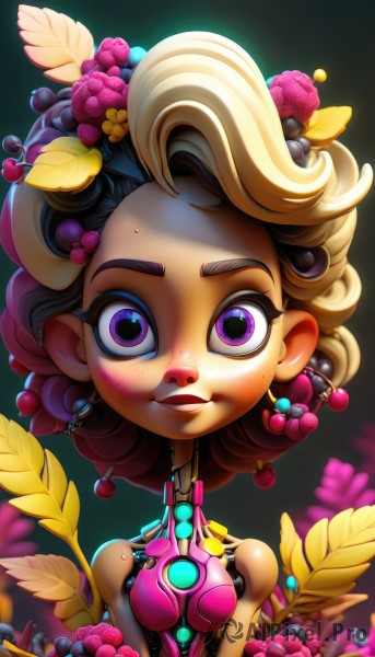 A unique view of a female in dynamic scene
