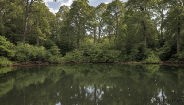 A idyllic landscape within a vivid day