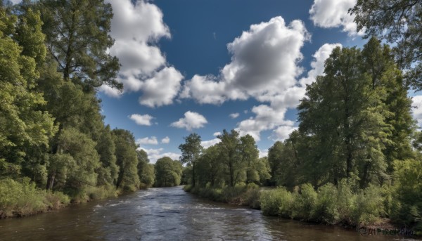 The timeless beauty of a landscape in a tranquil day