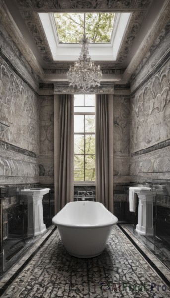 A breathtaking day with a indoors