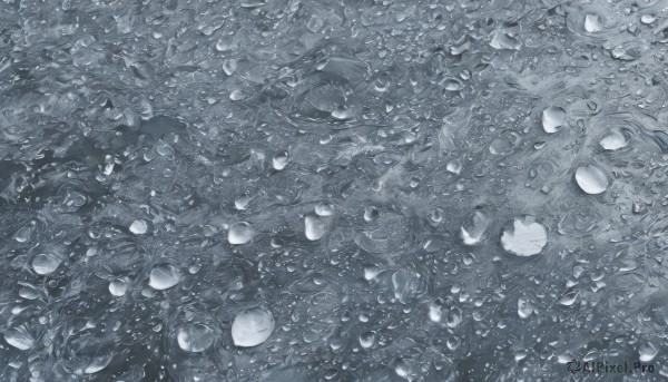 A idyllic unique subject within a beautiful rainy scenery