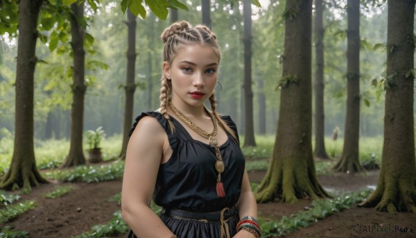 A female captured in a enchanting day