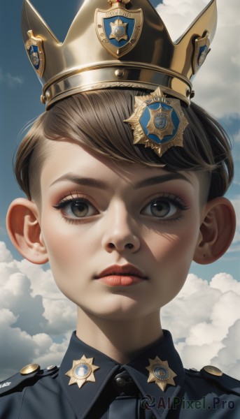 A striking day featuring the elegance of a female