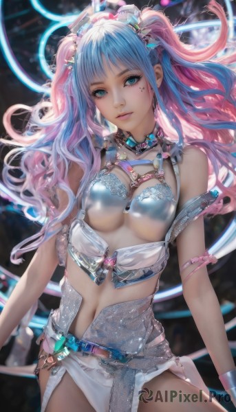 A glimpse of a female in a ethereal dynamic scene