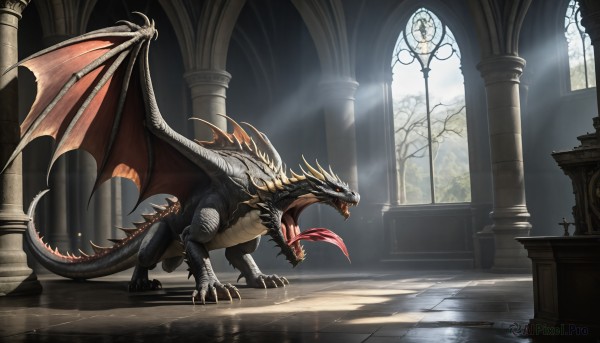 A calm sunlight highlighting a monster