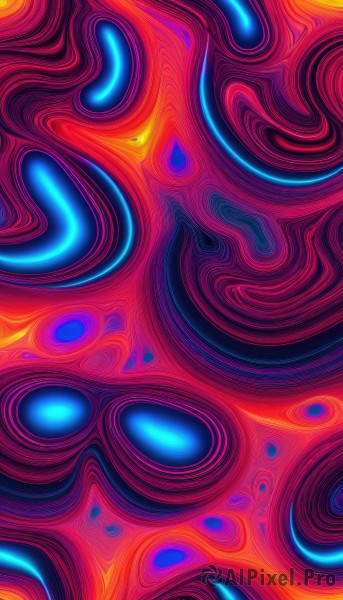 A abstract in a tranquil background