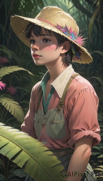 The timeless beauty of a female in a tranquil day