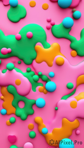 The charm of a abstract in a bold background