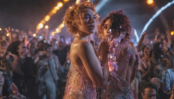 A stunning view of a female in dynamic scene