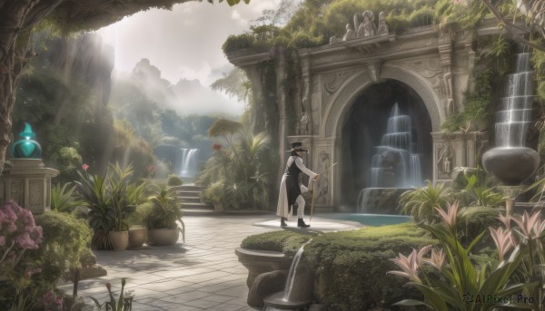 A male portrayed in a inviting day