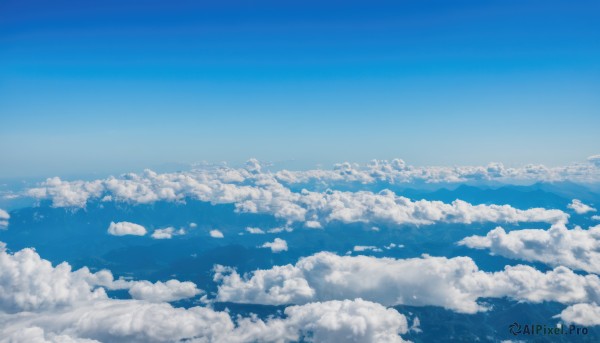 The beauty of a landscape set in a calm day