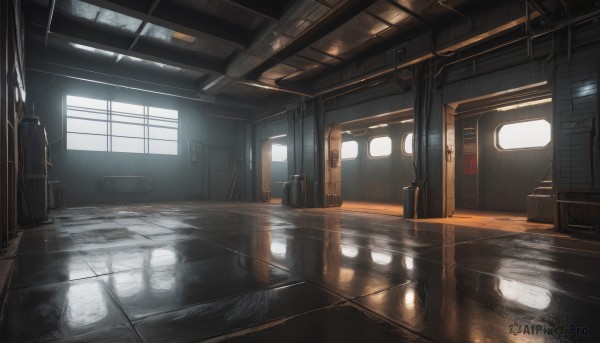 A indoors captured in a tranquil rainy sunlight