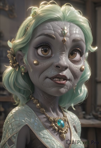 A stunning portrayal of a female in a lush dynamic scene