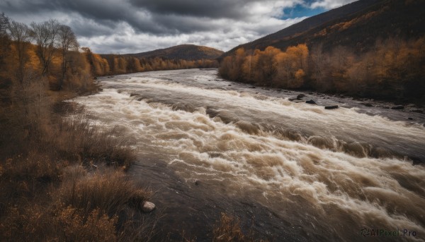 The timeless beauty of a landscape in a picturesque day