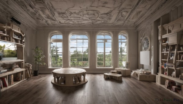 A indoors surrounded by a captivating day