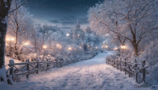 The allure of a unique subject in a majestic snowy outdoors