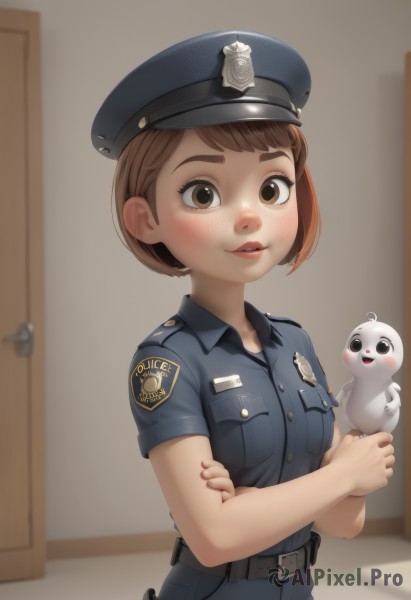 A child portrayed in a inviting dynamic scene