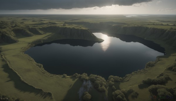 A majestic day featuring a landscape