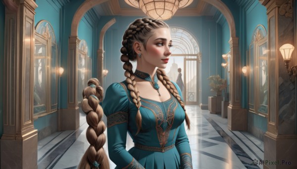 The majestic beauty of a female set within a dynamic sunlight