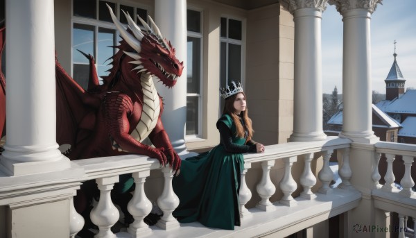A inspiring dragon within day