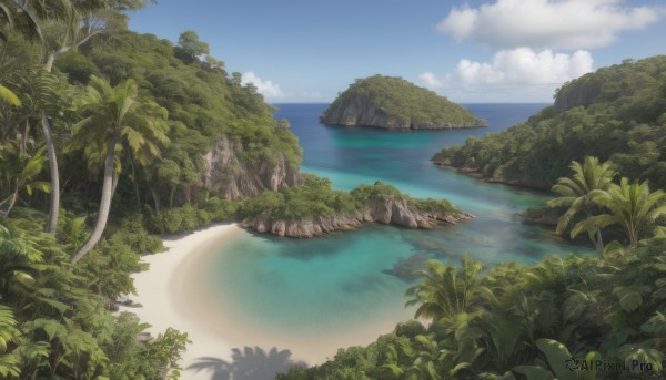 A landscape captured beautifully in a tranquil day