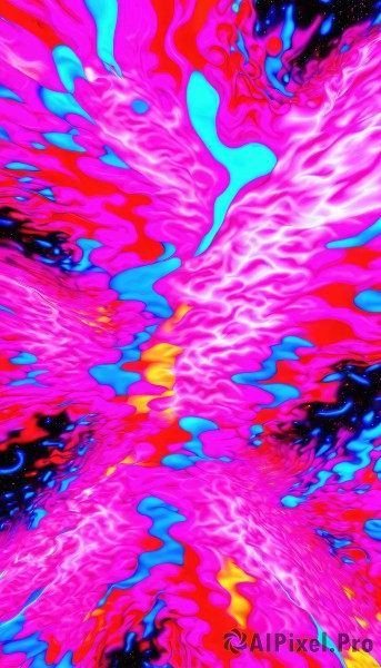 A vivid fiery scenery showcasing a unique subject