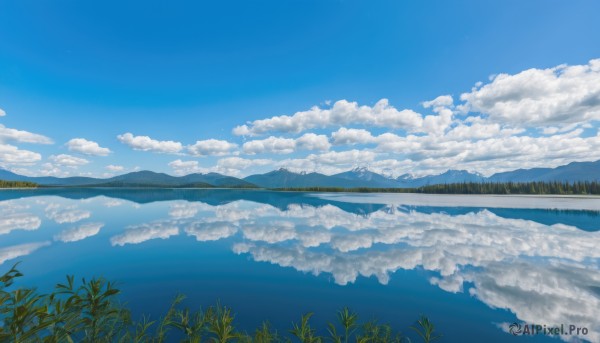 A captivating landscape within day