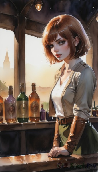 A serene day featuring a female